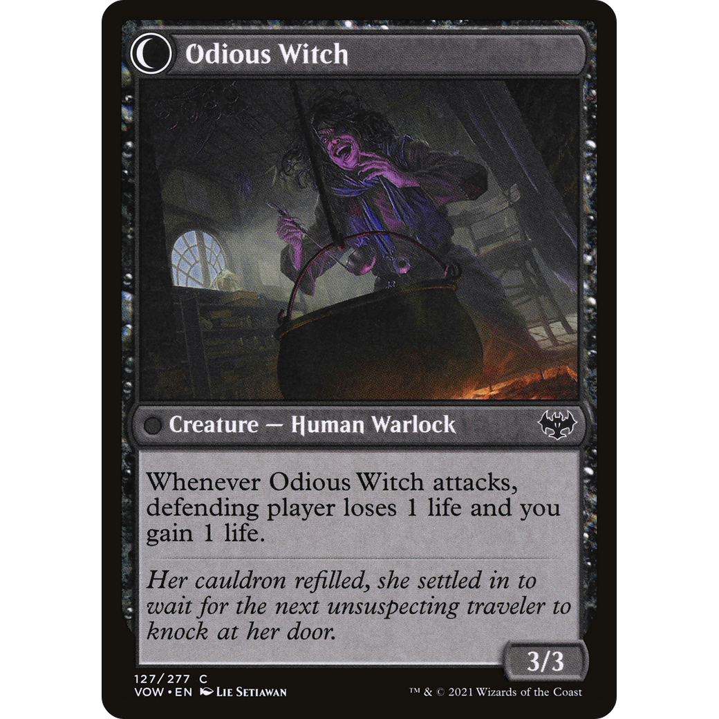 Ragged Recluse (VOW-127) - Innistrad: Crimson Vow: (Double Faced Transform)