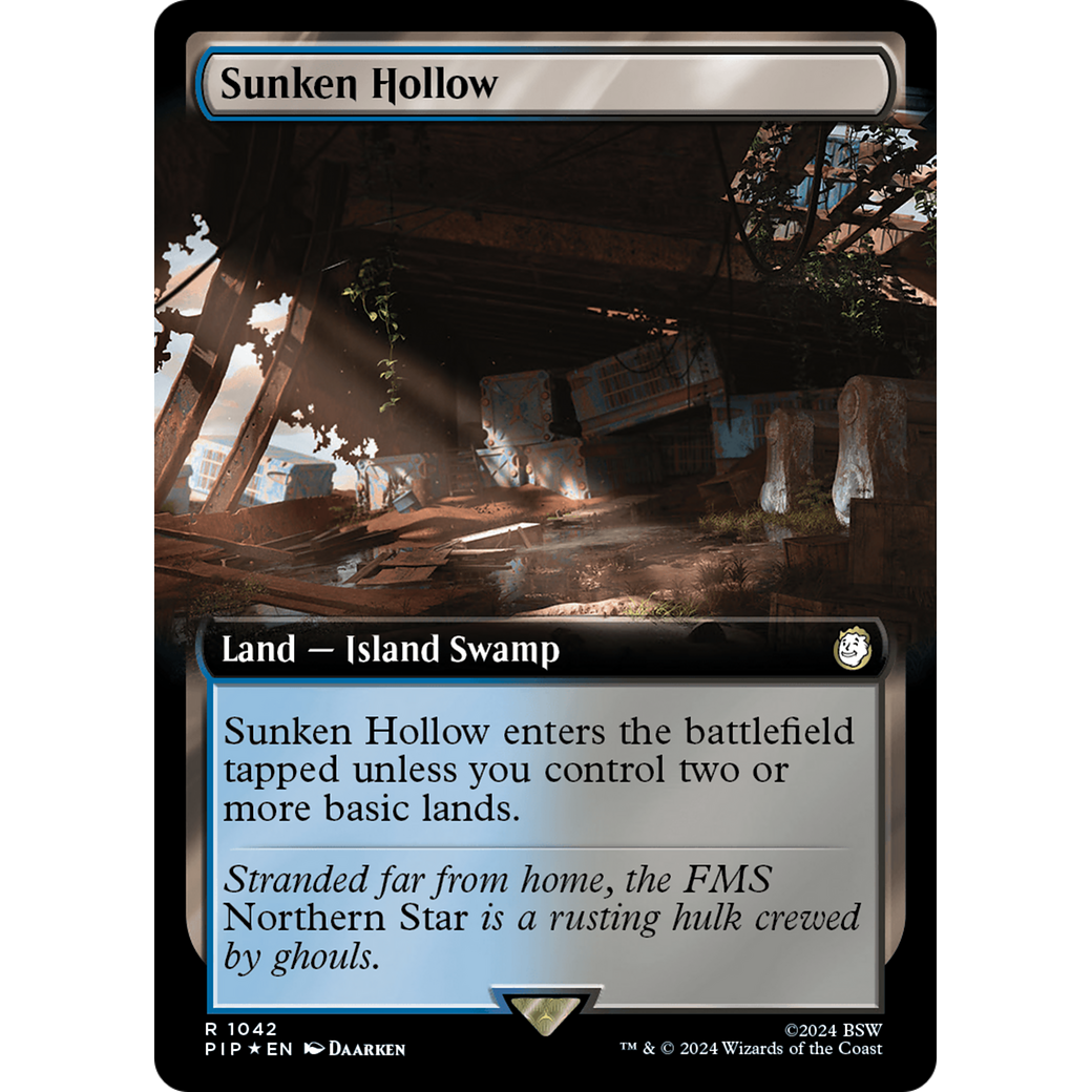 Sunken Hollow (PIP-1042) - Fallout: (Extended Art) Foil