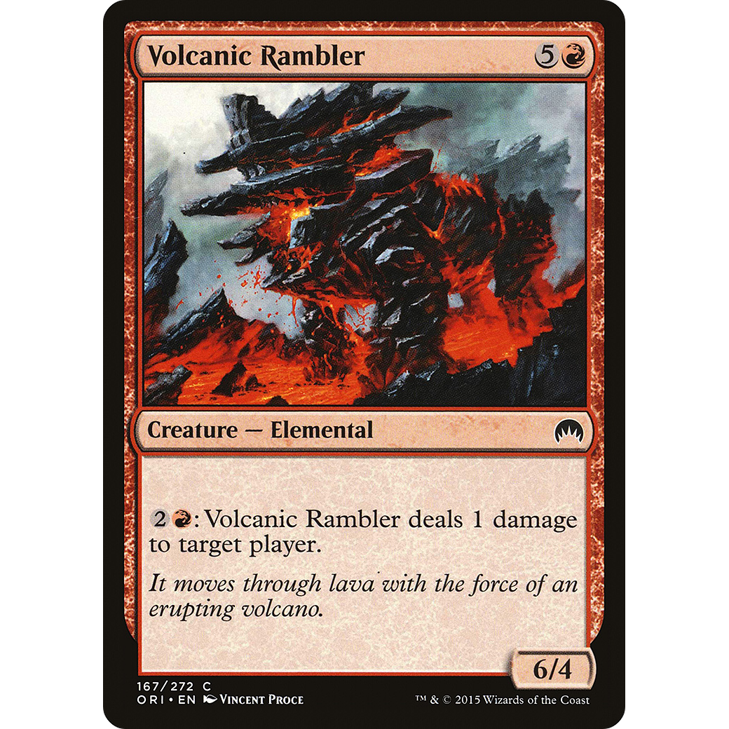 Volcanic Rambler (ORI-167) - Magic Origins