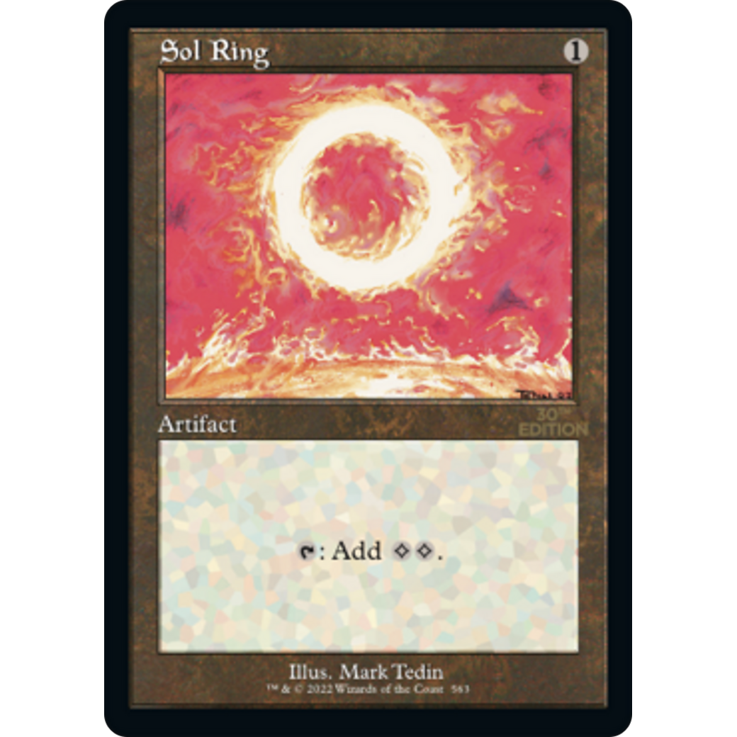 Sol Ring (563) (Retro Frame) (30A-563) - 30th Anniversary Edition