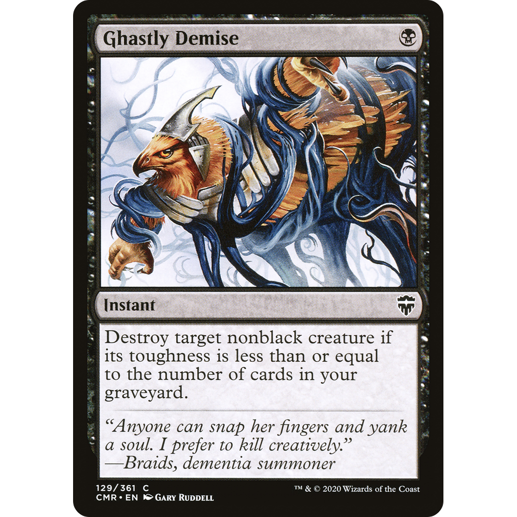 Ghastly Demise (CMR-129) - Commander Legends