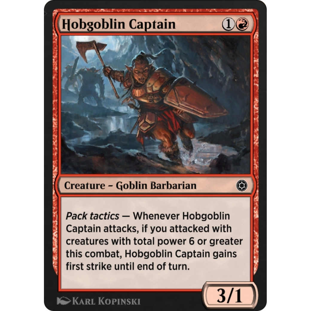Hobgoblin Captain (HBG-183) - Alchemy Horizons: Baldur's Gate