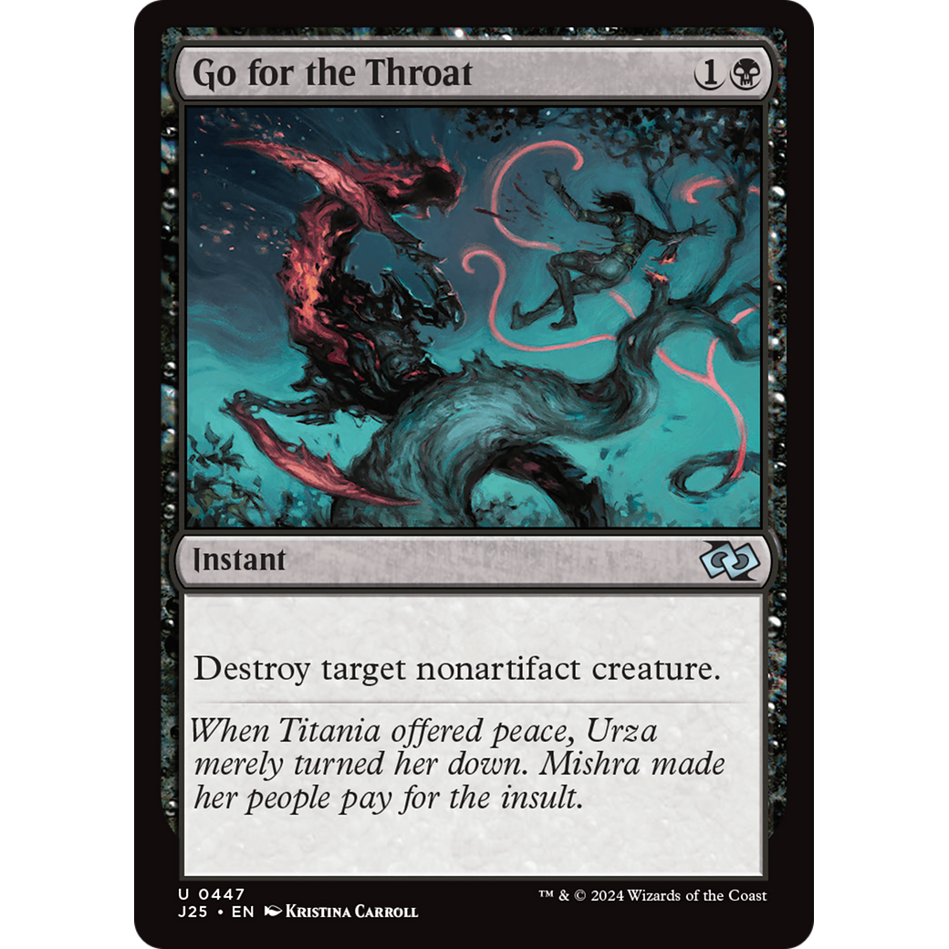 Go for the Throat (J25-447) - Foundations Jumpstart