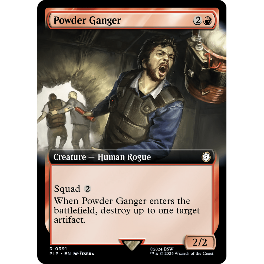 Powder Ganger (PIP-391) - Fallout: (Extended Art) Foil
