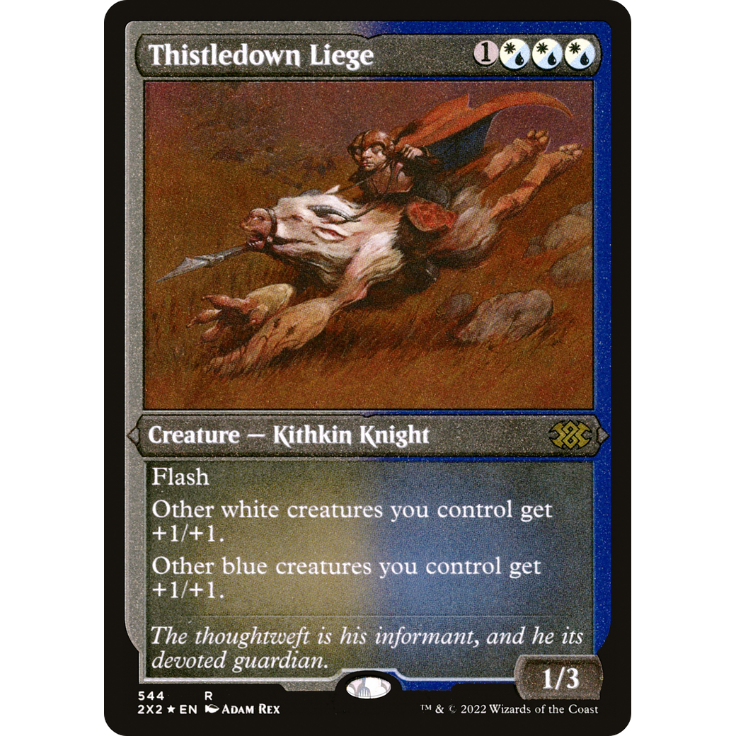 Thistledown Liege (Foil Etched) (2X2-544) - Double Masters 2022 Foil