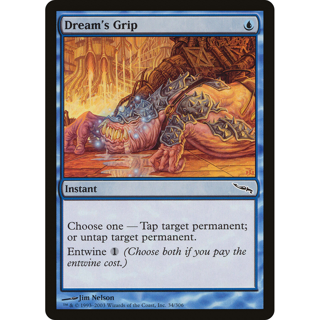 Dream's Grip (MRD-034) - Mirrodin Foil