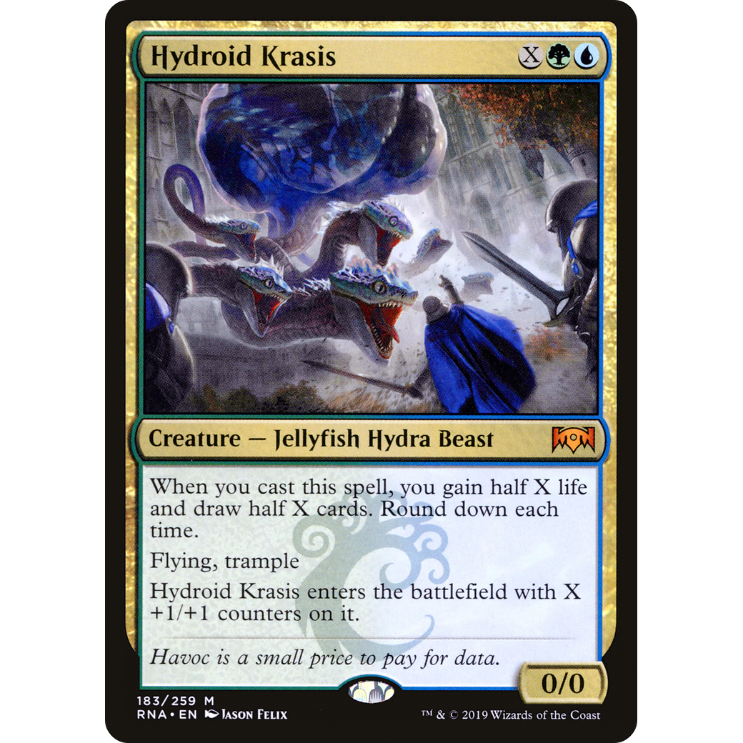 Hydroid Krasis (RNA-183) - Ravnica Allegiance