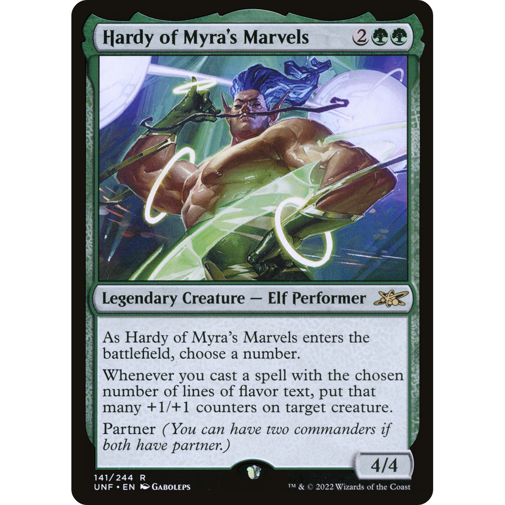 Hardy of Myra's Marvels (UNF-141) - Unfinity Foil