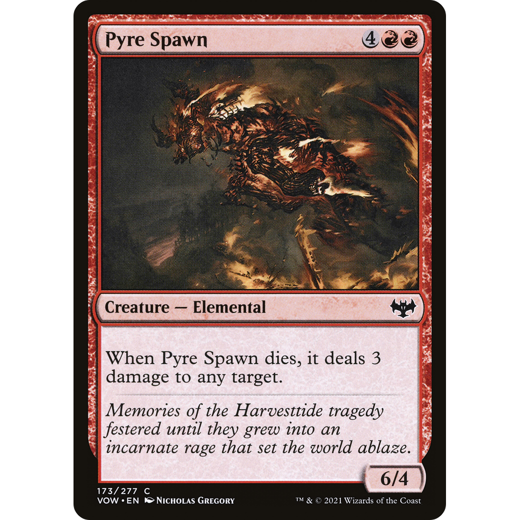 Pyre Spawn (VOW-173) - Innistrad: Crimson Vow Foil