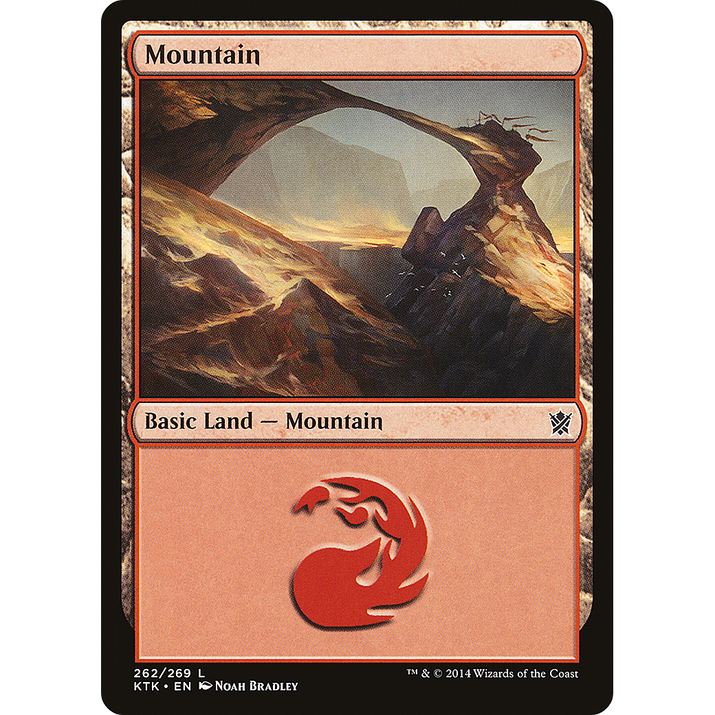 Mountain (262) (KTK-262) - Khans of Tarkir