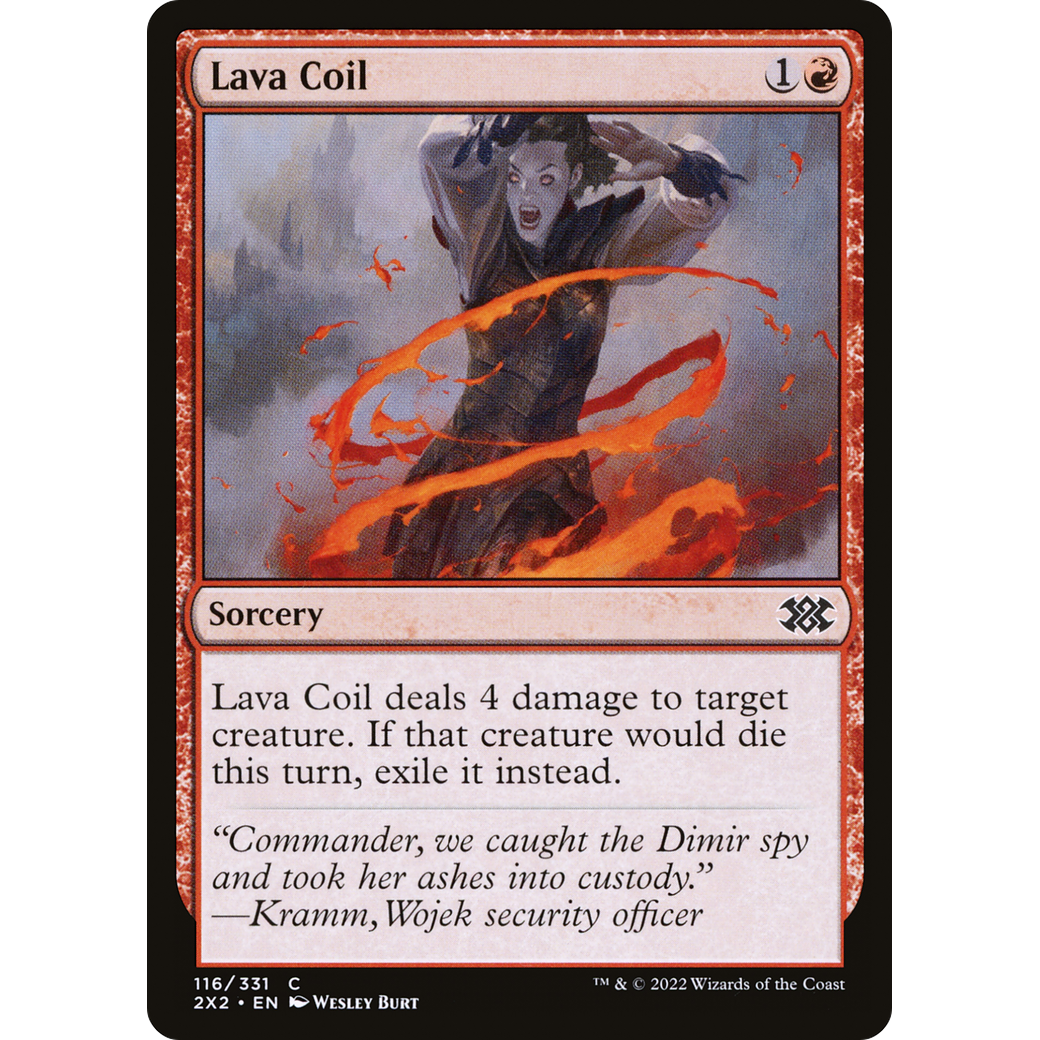 Lava Coil (2X2-116) - Double Masters 2022