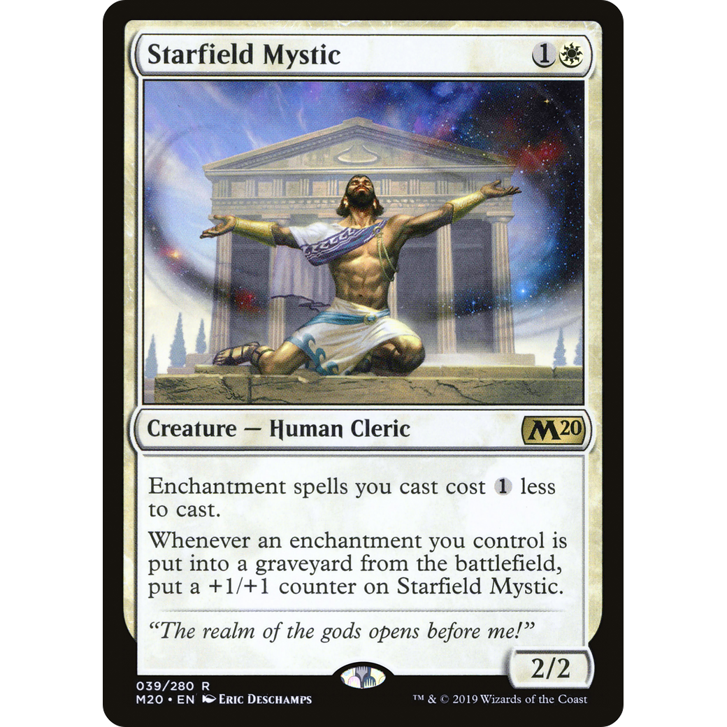 Starfield Mystic (M20-039) - Core Set 2020 Foil