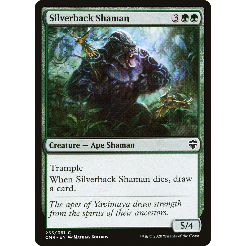Silverback Shaman (CMR-255) - Commander Legends