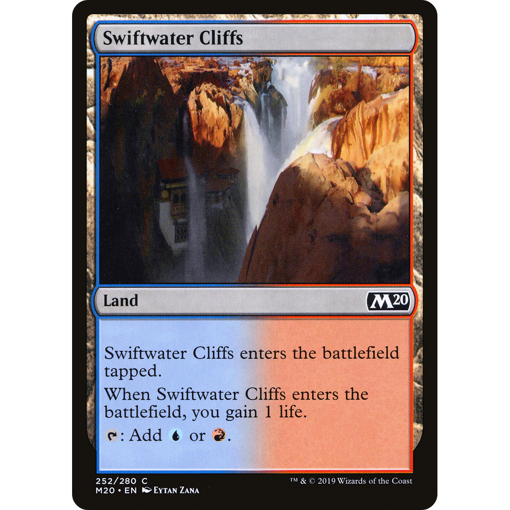 Swiftwater Cliffs (M20-252) - Core Set 2020 Foil