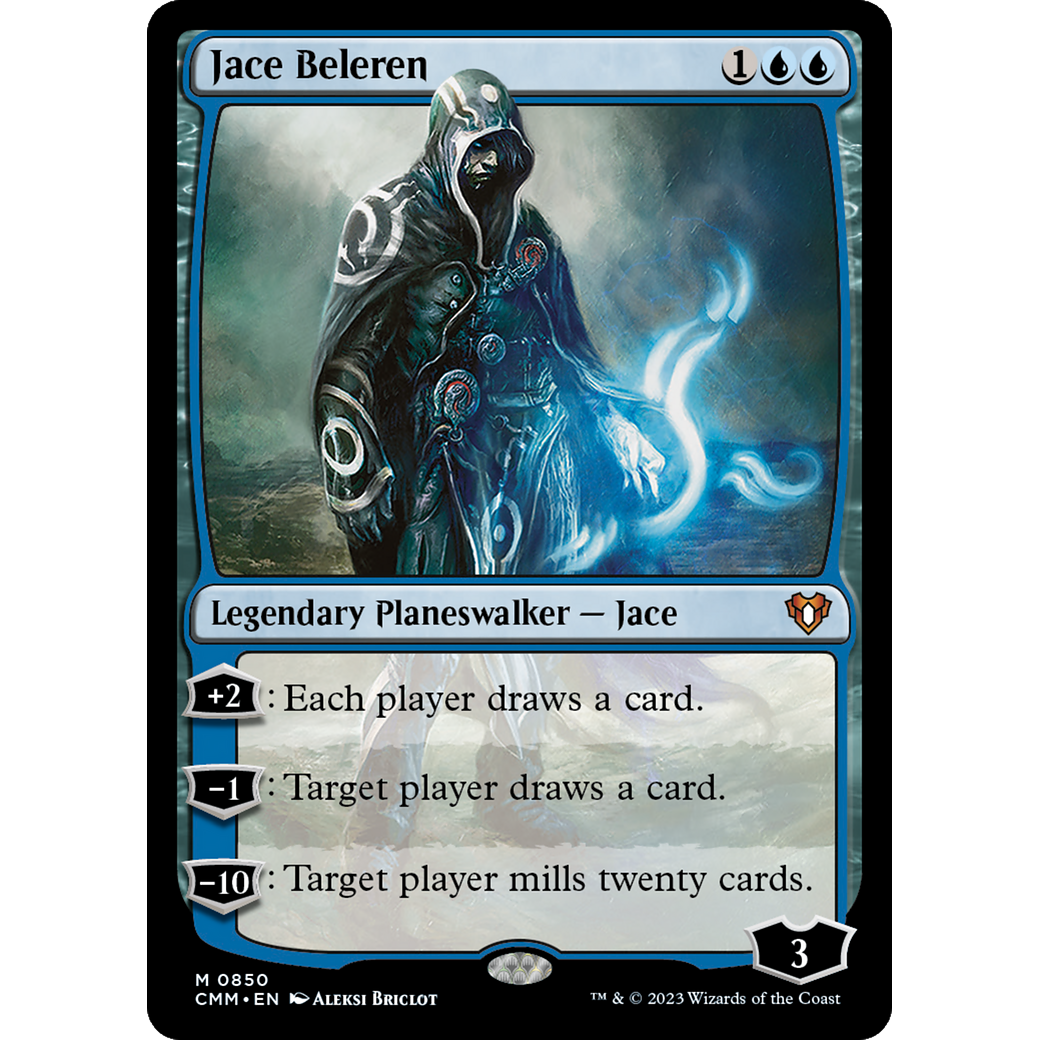 Jace Beleren (CMM-850) - Commander Masters