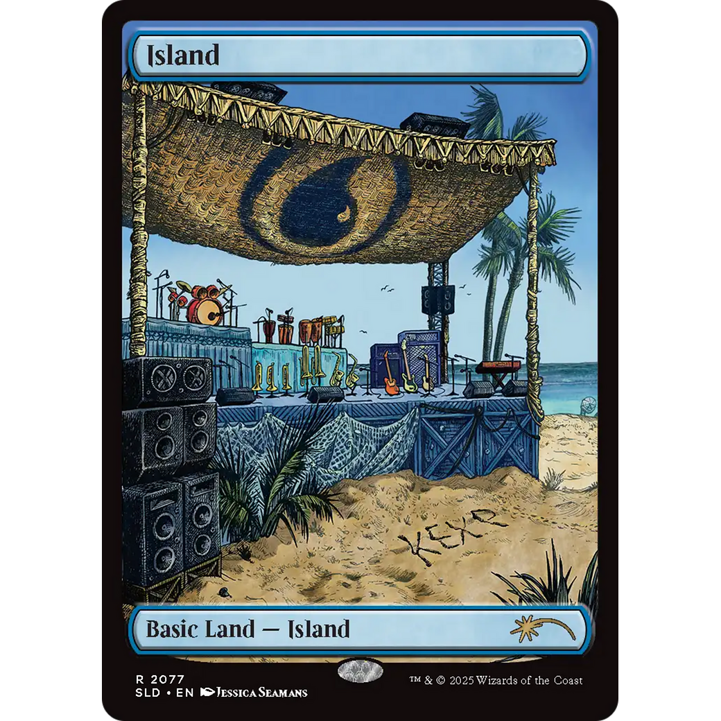 Island (2077) (SLD-2077) - Secret Lair Drop