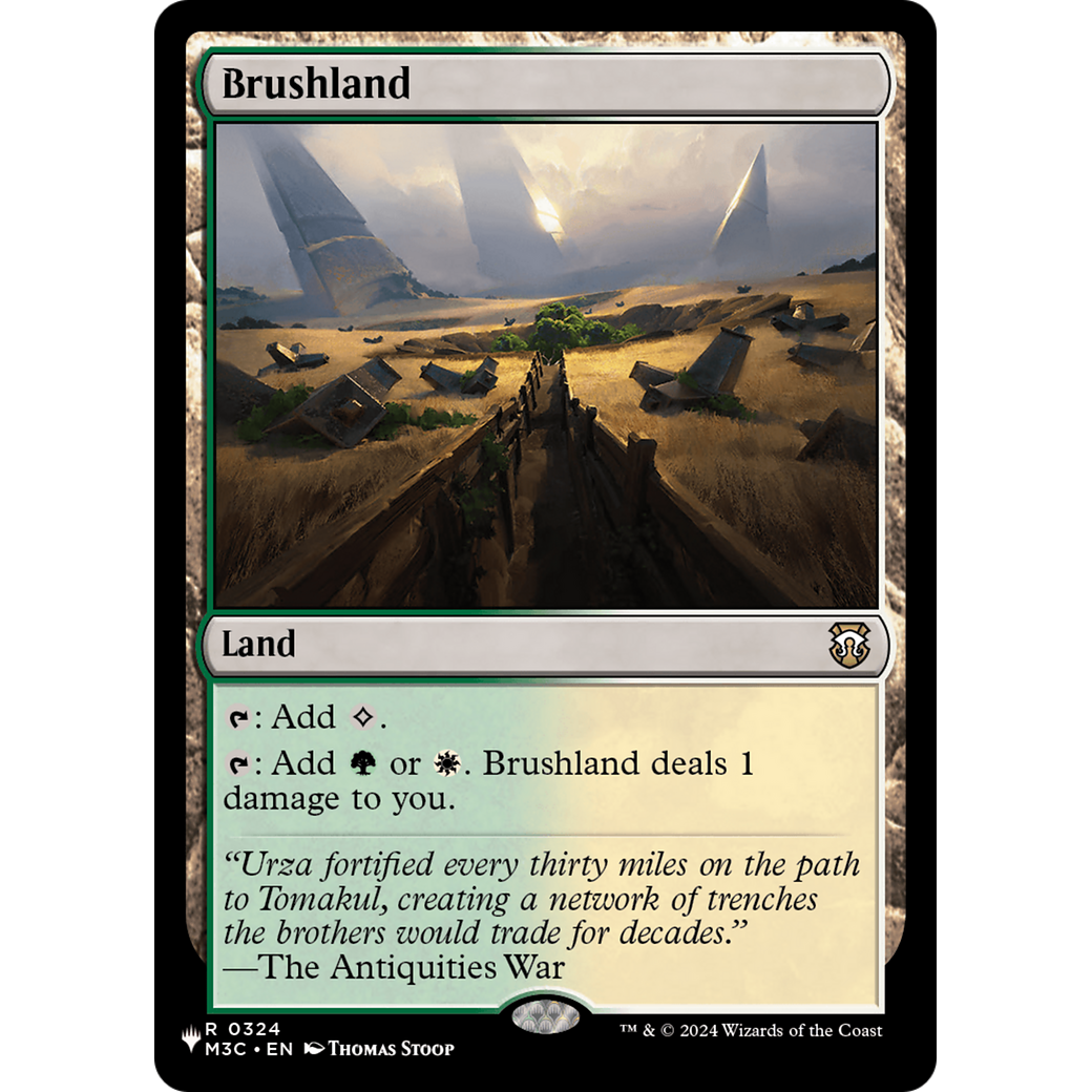 Brushland (M3C) (LIST-324) - The List