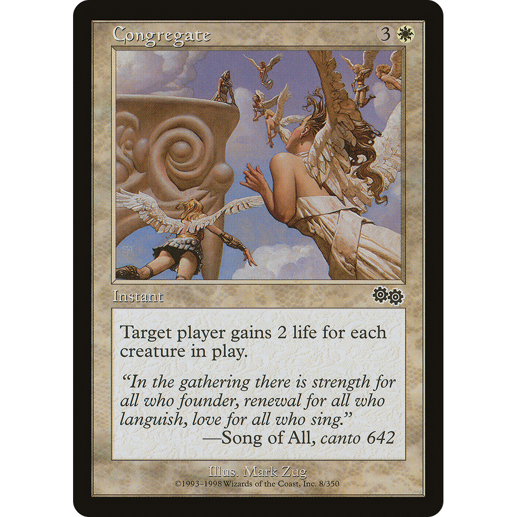 Congregate (USG-008) - Urza's Saga