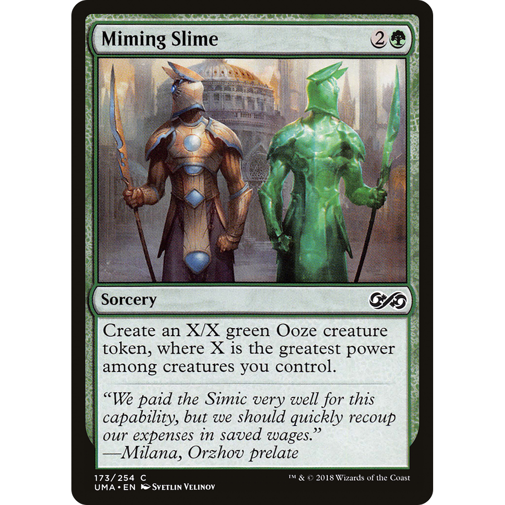 Miming Slime (UMA-173) - Ultimate Masters