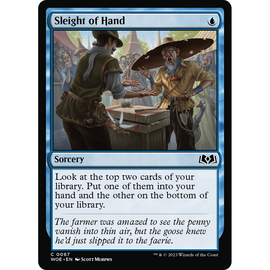 Sleight of Hand (WOE-067) - Wilds of Eldraine Foil