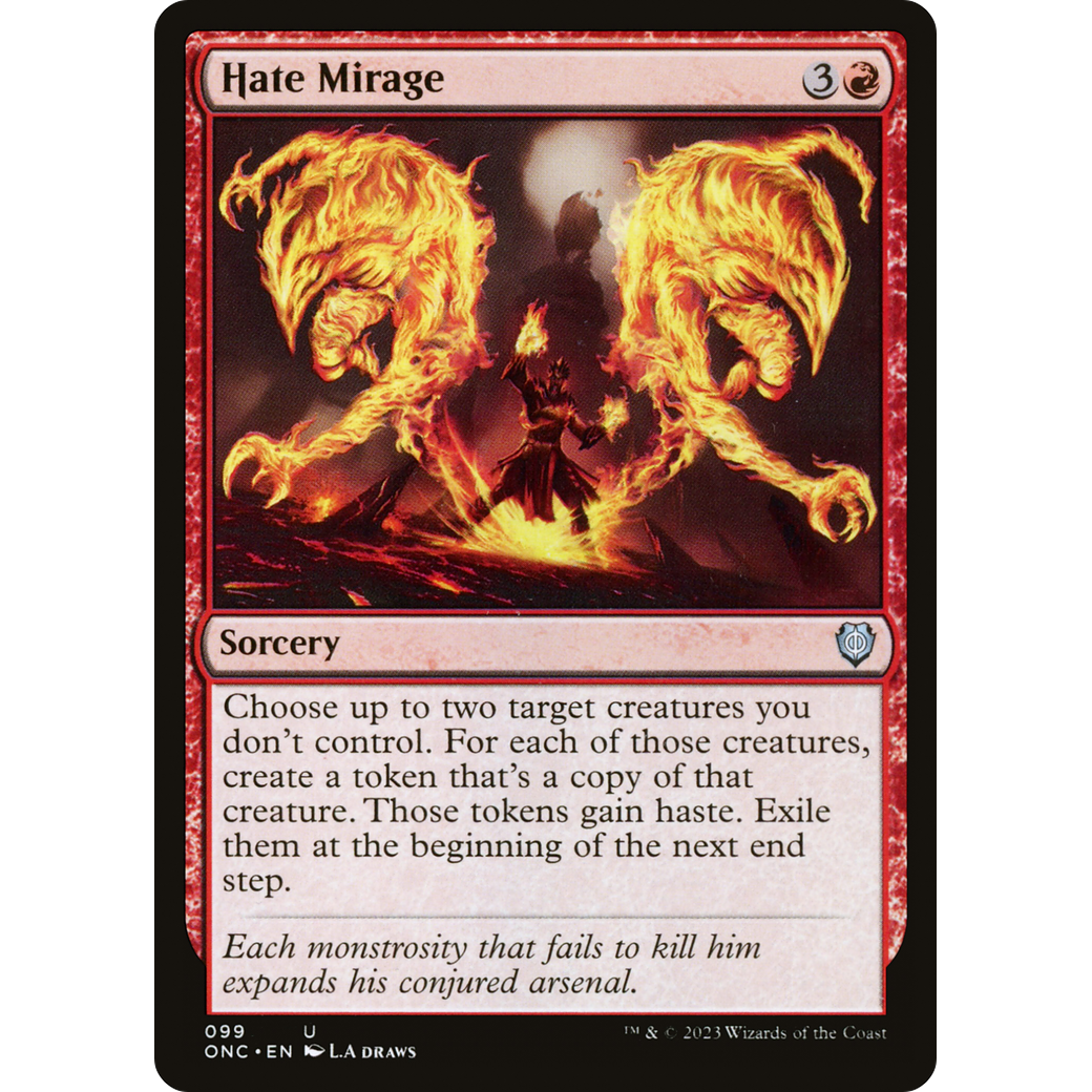 Hate Mirage (ONC-099) - Phyrexia: All Will Be One Commander