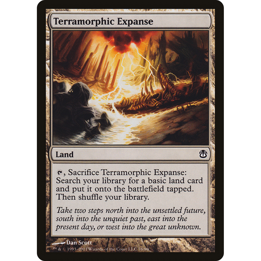 Terramorphic Expanse (DDH-076) - Duel Decks: Ajani vs. Nicol Bolas