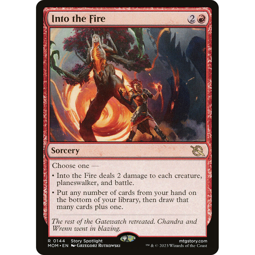 Into the Fire (MOM-144) - March of the Machine