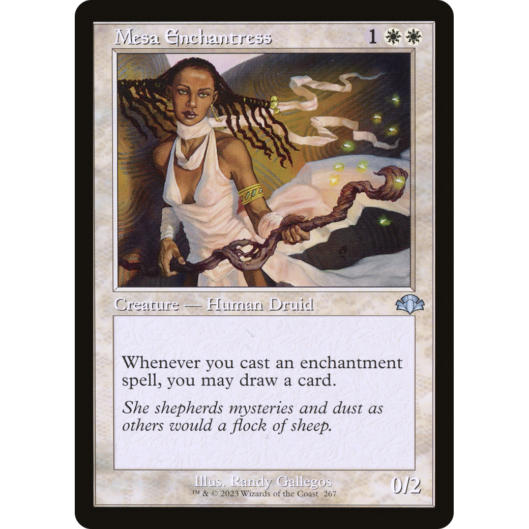 Mesa Enchantress (Retro Frame) (DMR-267) - Dominaria Remastered