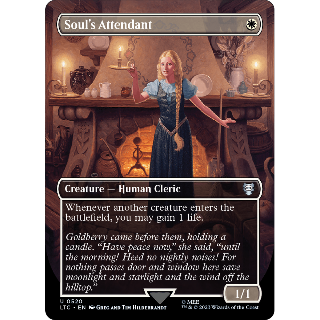 Soul's Attendant (LTC-520) - Tales of Middle-earth Commander (Borderless) Foil