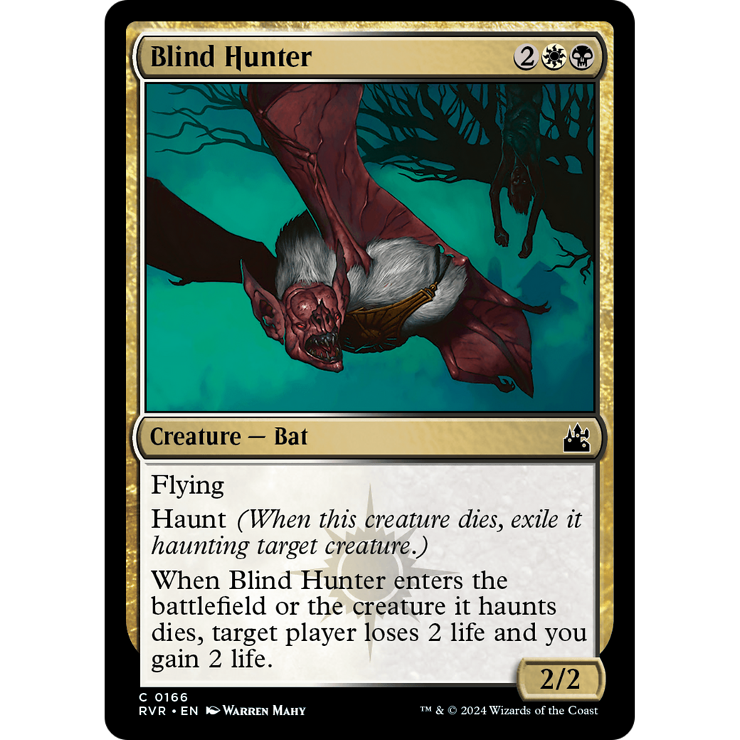 Blind Hunter (RVR-166) - Ravnica Remastered
