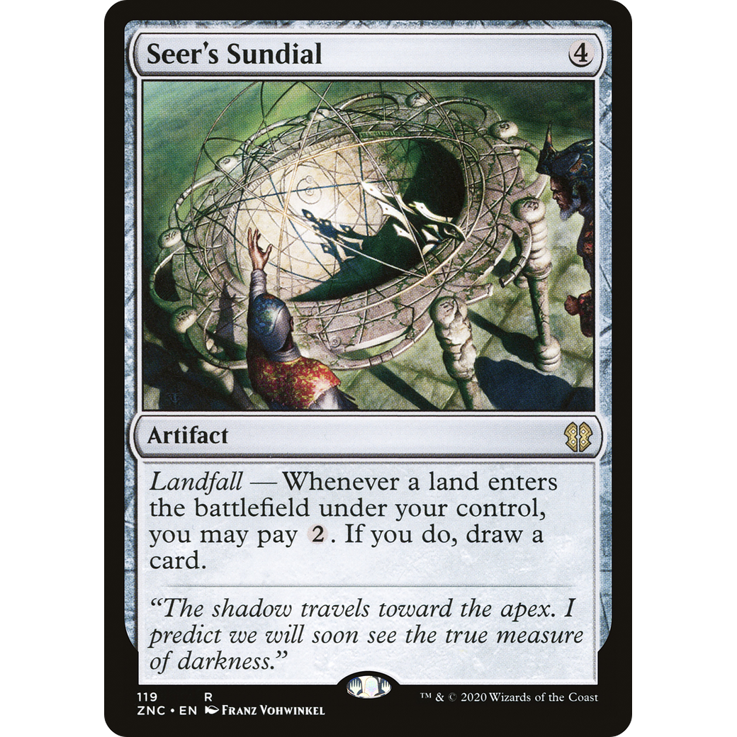 Seer's Sundial (ZNC-119) - Zendikar Rising Commander