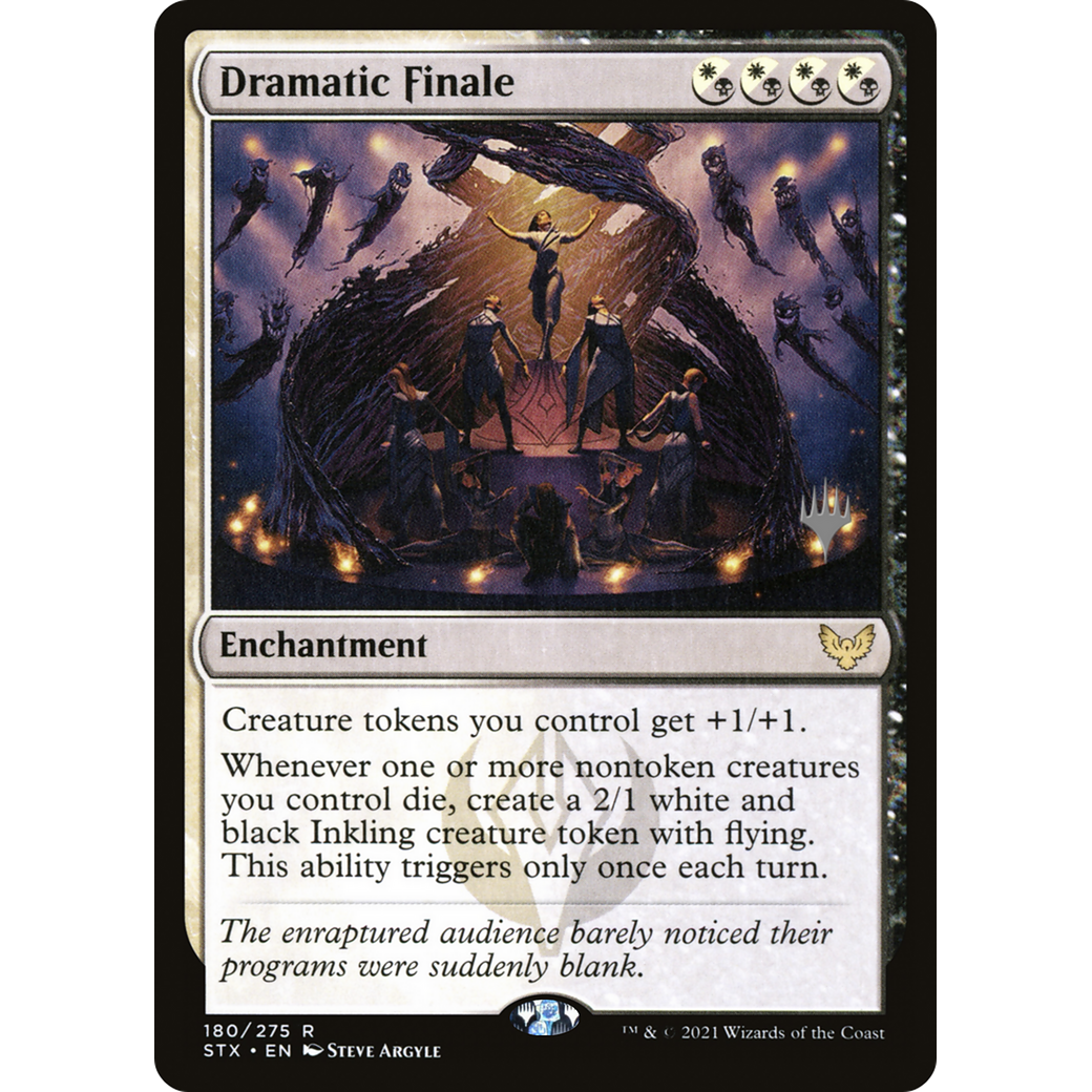 Dramatic Finale (PPSTX-180) - Strixhaven: School of Mages Promos Foil