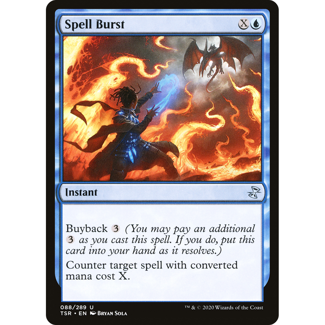 Spell Burst (TSR-088) - Time Spiral Remastered
