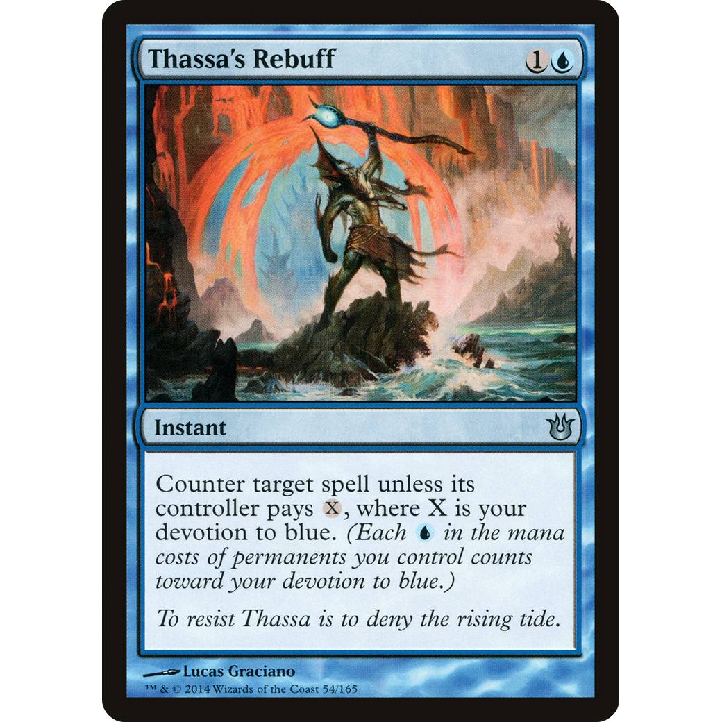 Thassa's Rebuff (BNG-054) - Born of the Gods
