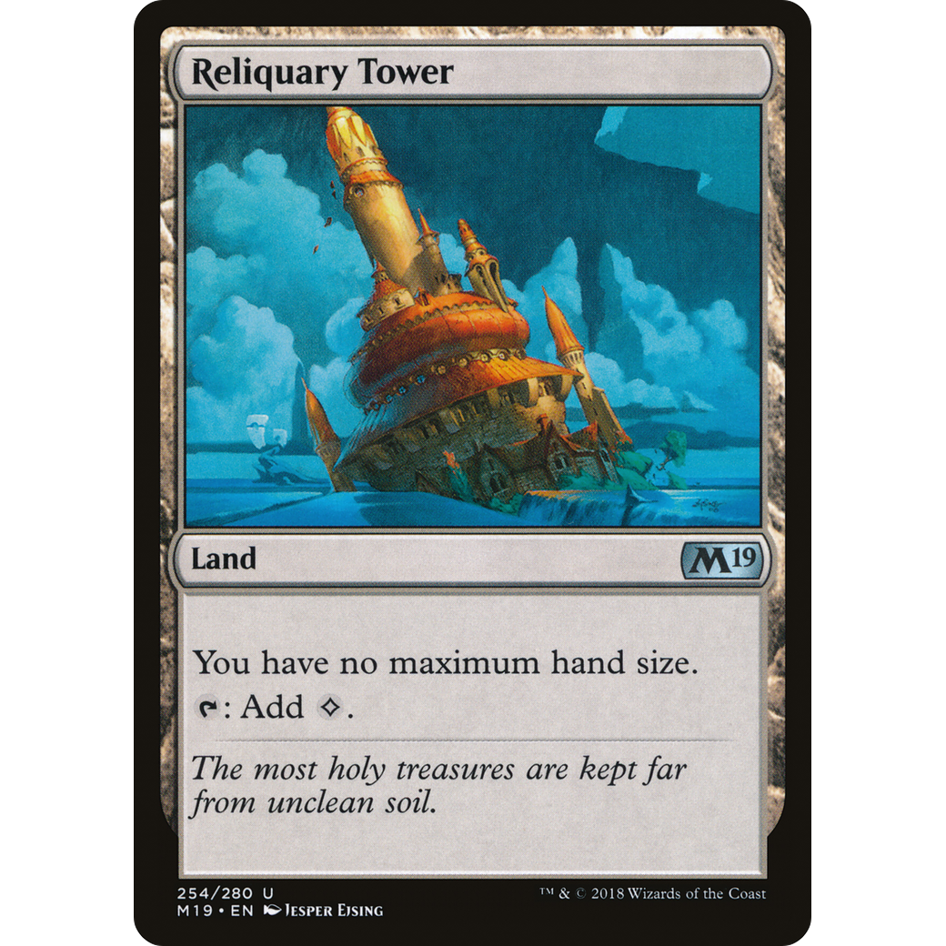 Reliquary Tower (M19-254) - Core Set 2019 Foil