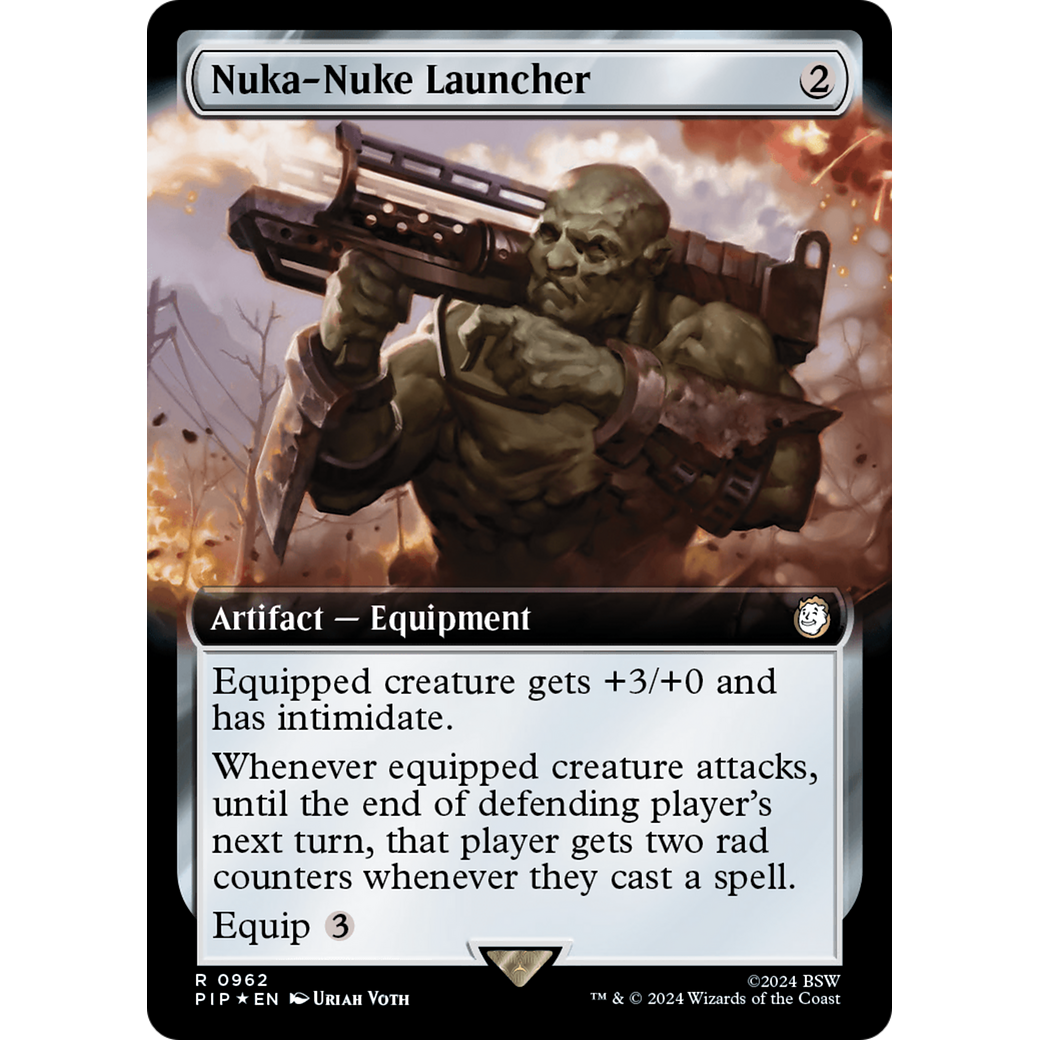 Nuka-Nuke Launcher (PIP-962) - Fallout: (Extended Art) Foil