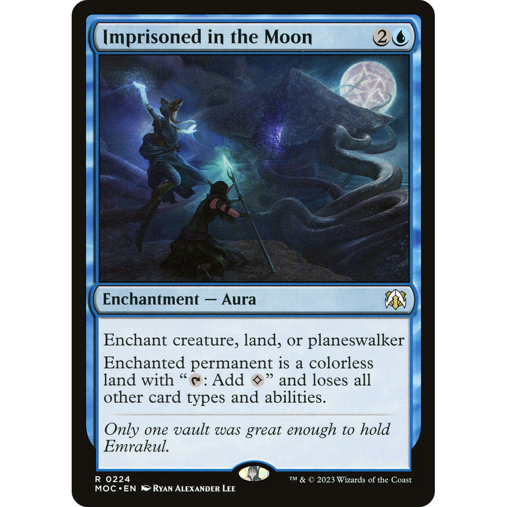 Imprisoned in the Moon (MOC-224) - March of the Machine Commander