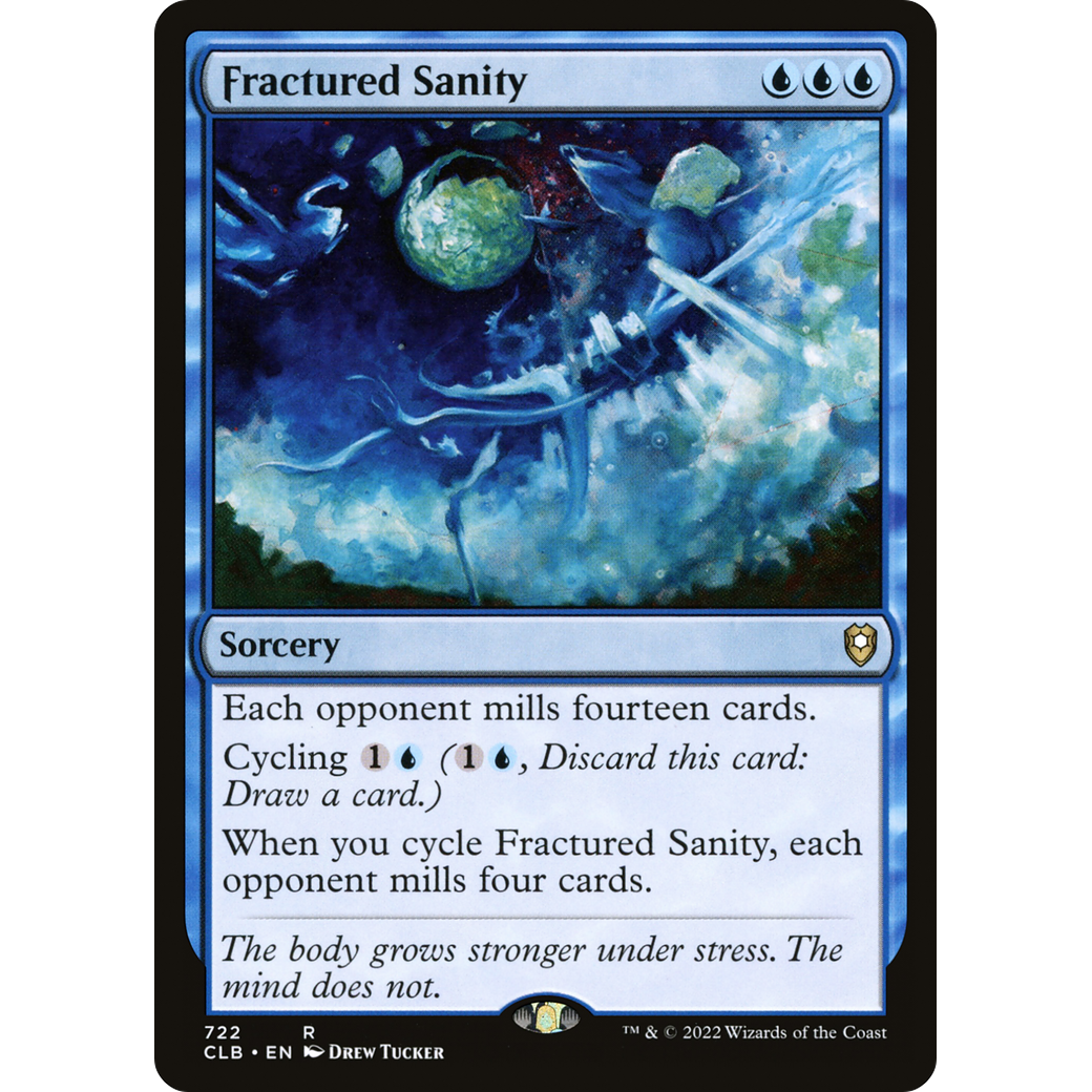 Fractured Sanity (CLB-722) - Commander Legends: Battle for Baldur's Gate