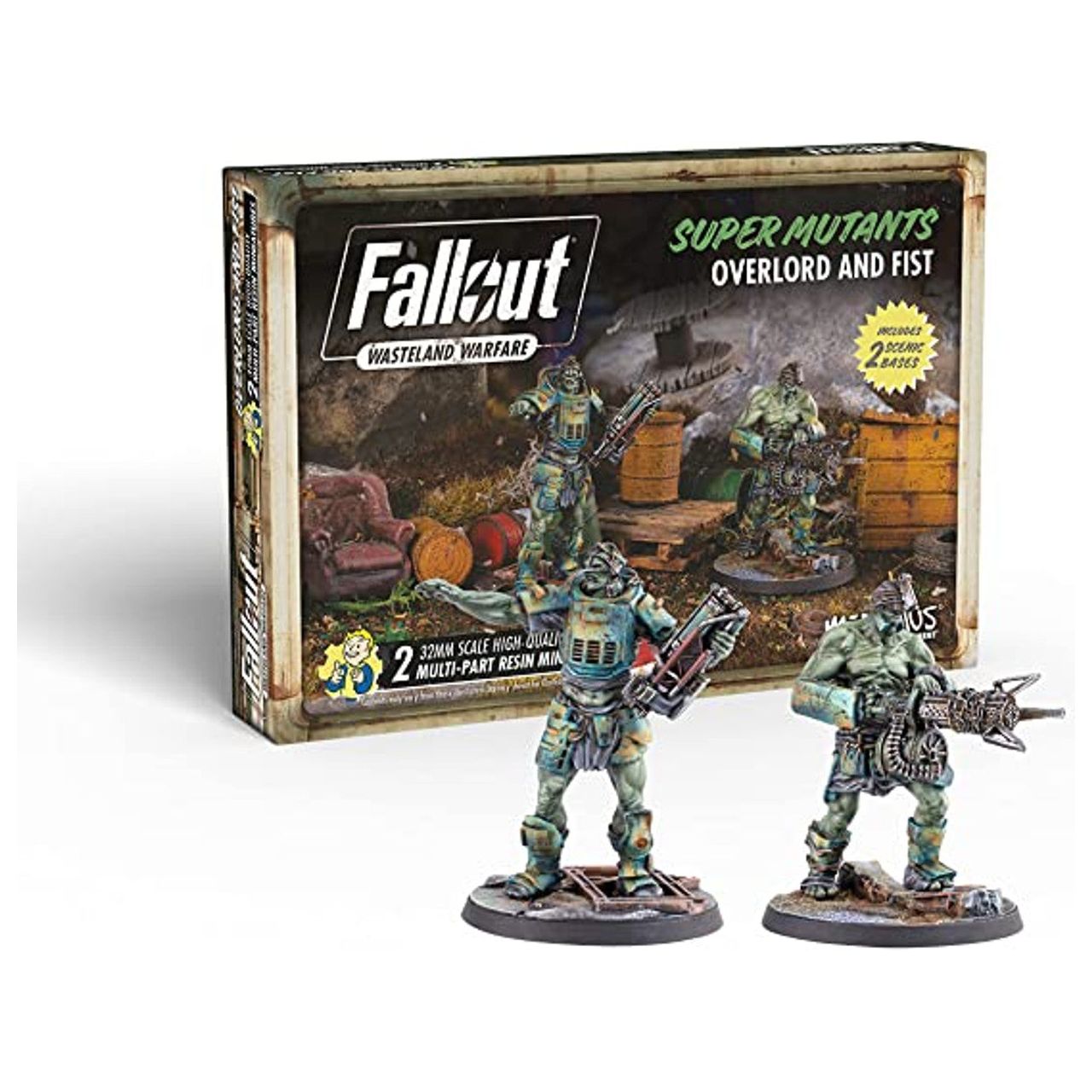 Fallout: Wasteland Warfare - Super Mutants: Overlord and Fist