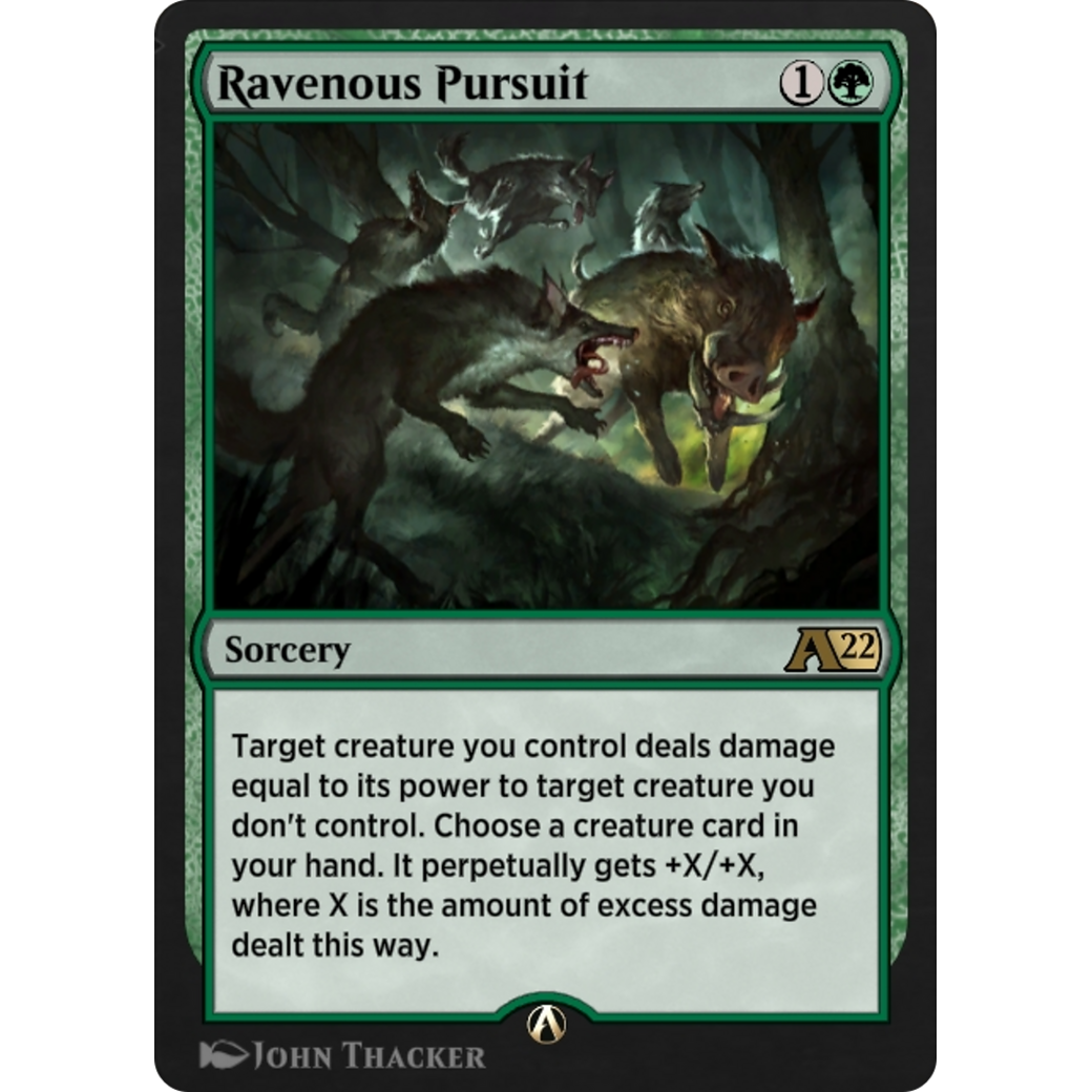 Ravenous Pursuit (Y22-054) - Alchemy: Innistrad