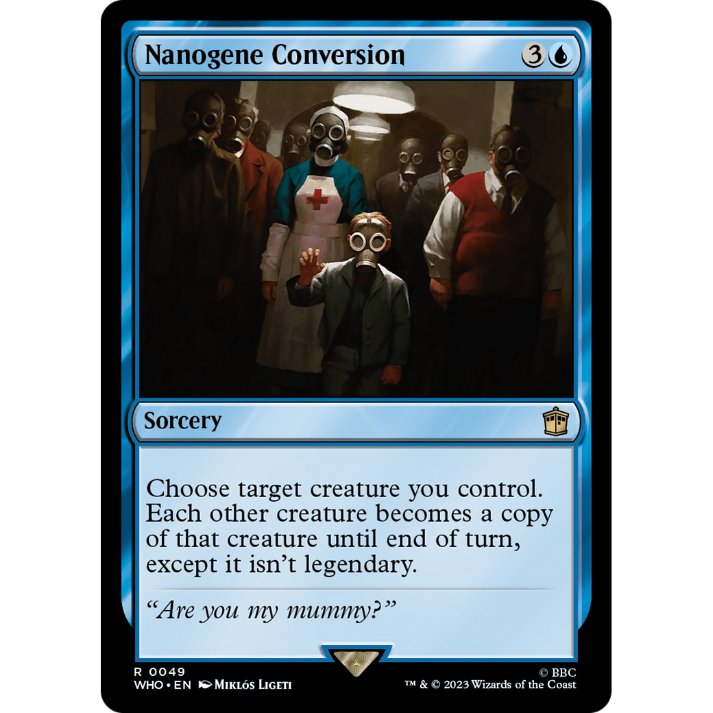 Nanogene Conversion (WHO-049) - Doctor Who Foil