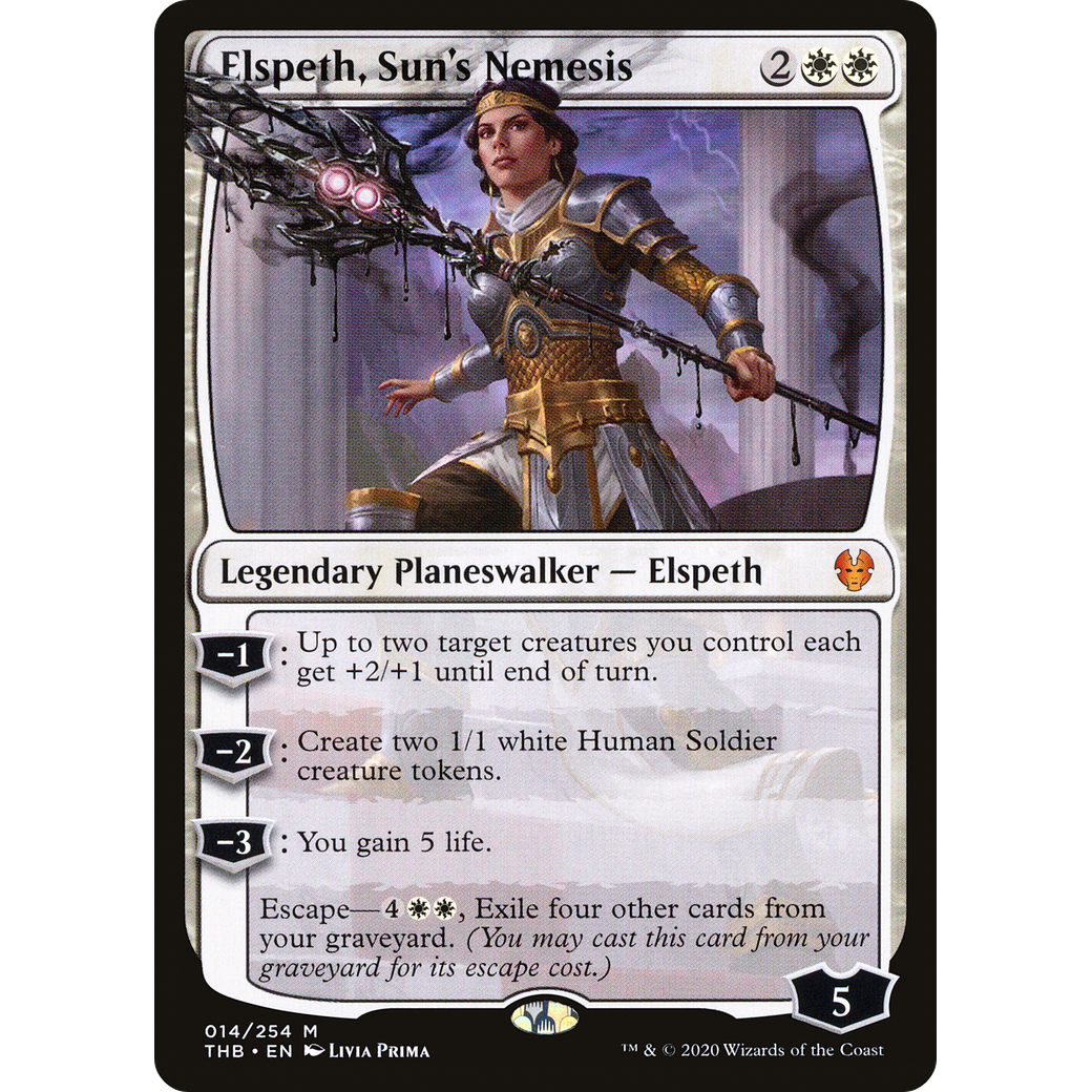 Elspeth, Sun's Nemesis (THB-014) - Theros Beyond Death