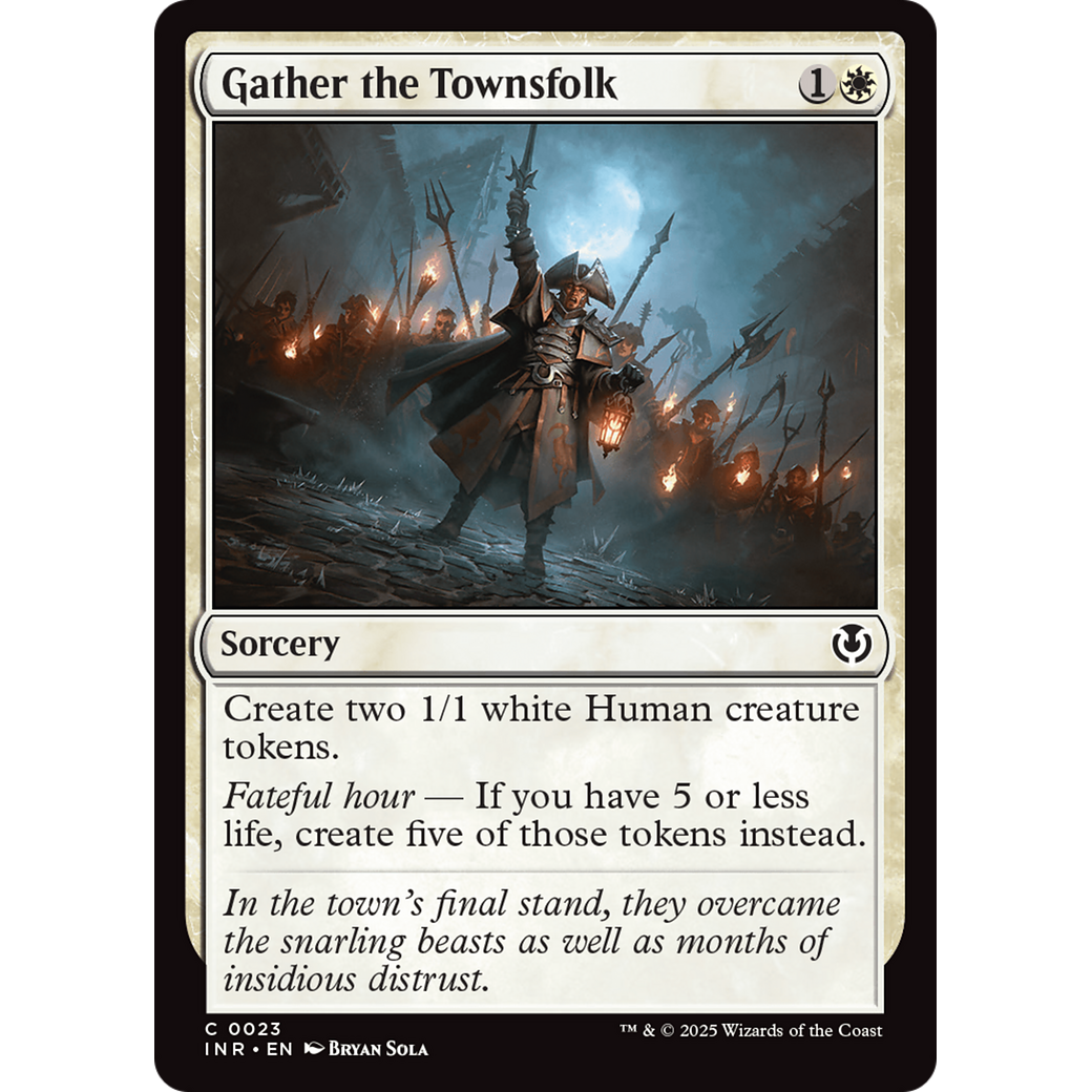 Gather the Townsfolk (INR-023) - Innistrad Remastered