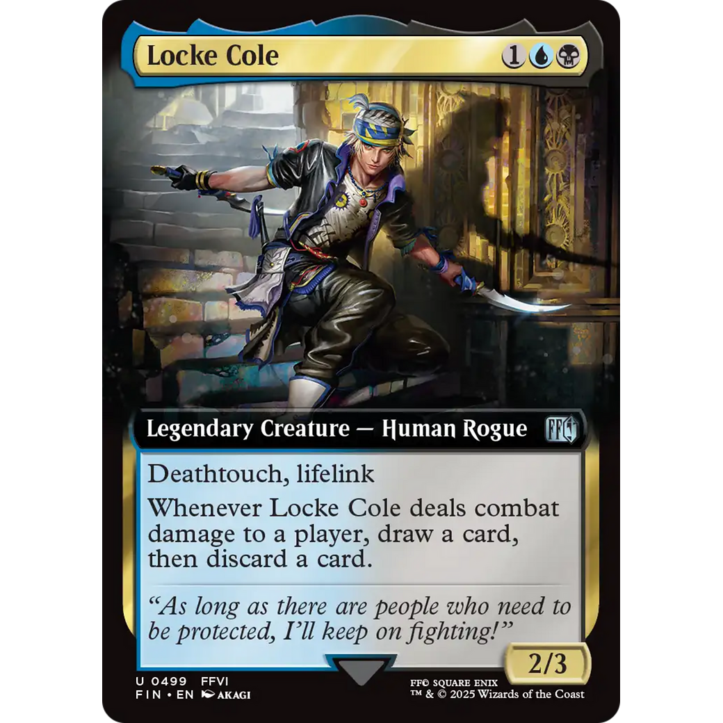 Locke Cole (FIN-499) - FINAL FANTASY: (Extended Art)