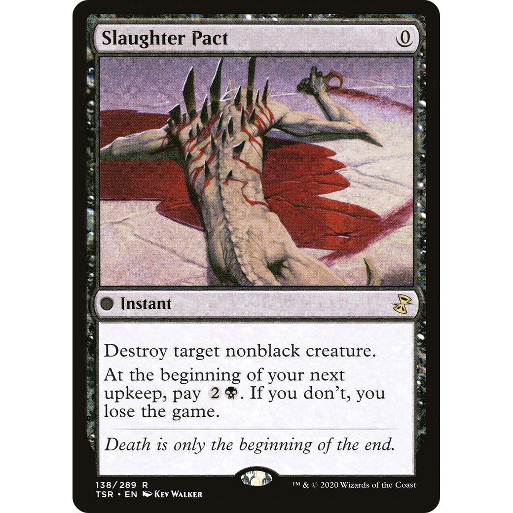 Slaughter Pact (TSR-138) - Time Spiral Remastered Foil