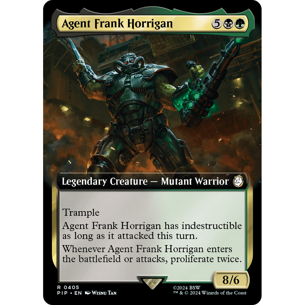 Agent Frank Horrigan (PIP-405) - Fallout: (Extended Art)