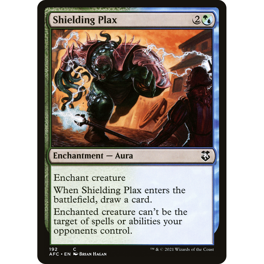 Shielding Plax (AFC-192) - Forgotten Realms Commander