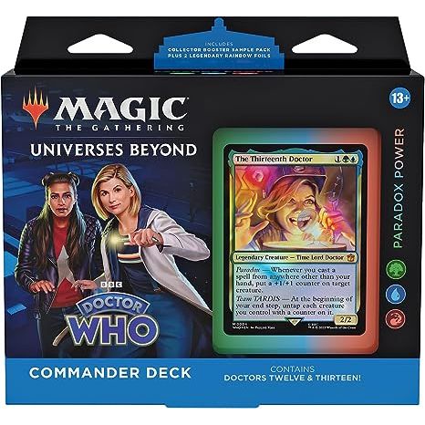Magic The Gathering: Doctor Who Commander Deck Magic The Gathering: Doctor Who Commander Deck