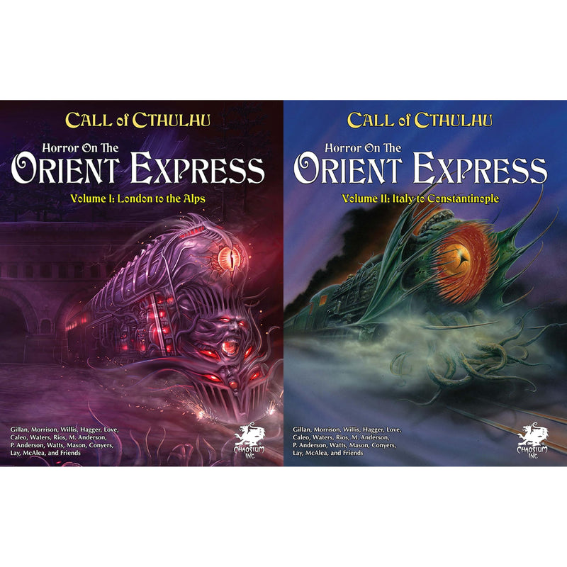 Call of Cthulhu: 7th Edition: Horror on the Orient Express: 2 Volume Set