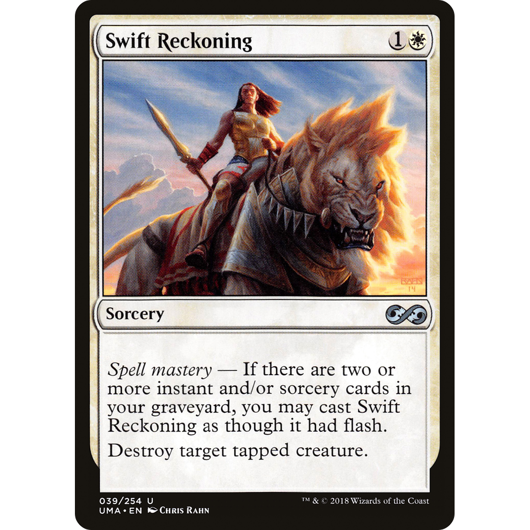 Swift Reckoning (UMA-039) - Ultimate Masters